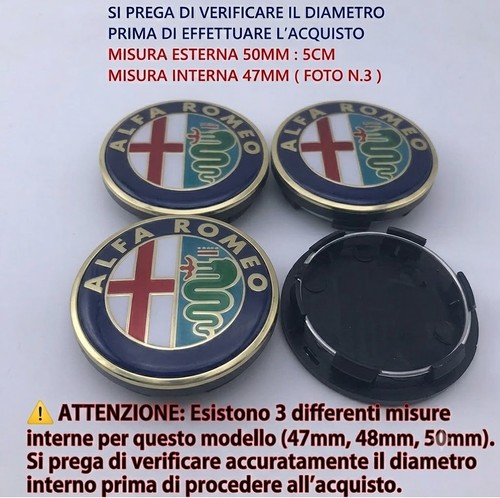 Coprimozzo alfa romeo - 4,