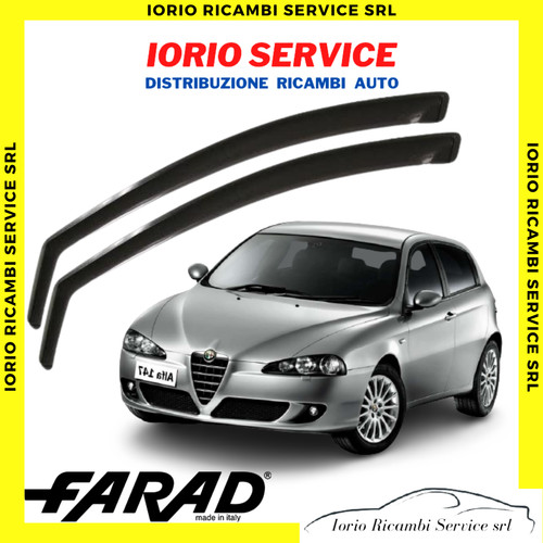 Deflettori aria alfa romeo 147 - deflettori,
