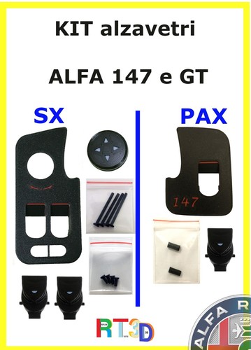Kit alzavetri pulsantiere - alzavetri,