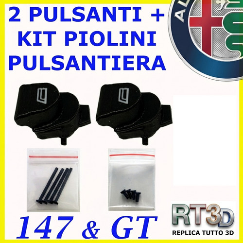 Pulsanti piolini alfa 147 - pulsanti,