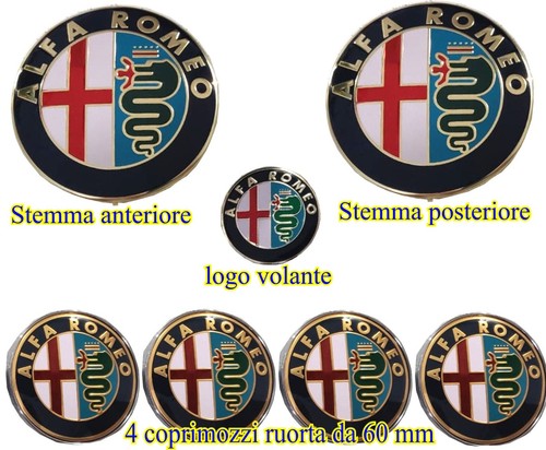 Kit fregio stemmi loghi - kit, alfa
