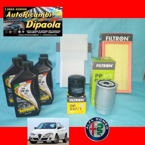 Kit tagliando alfa romeo - kit, 147